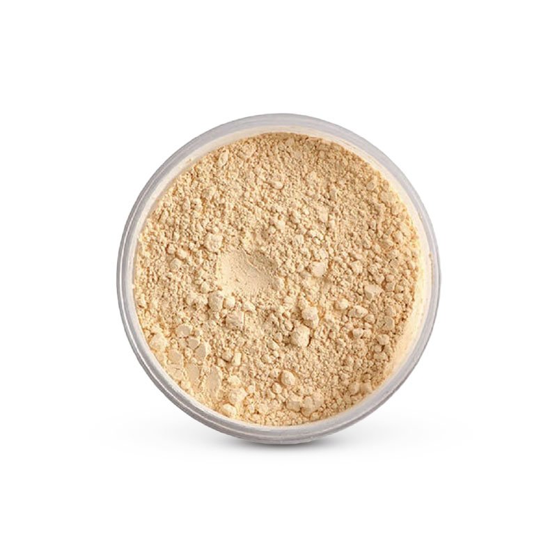 inside view loose powder